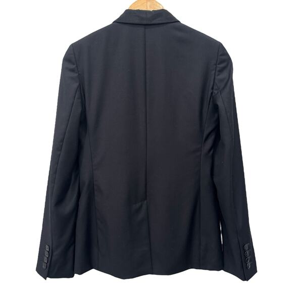 Stella McCartney Wool Shawl Blazer Jacket Black Tailored Size IT 40 / US 4 - Picture 7 of 13